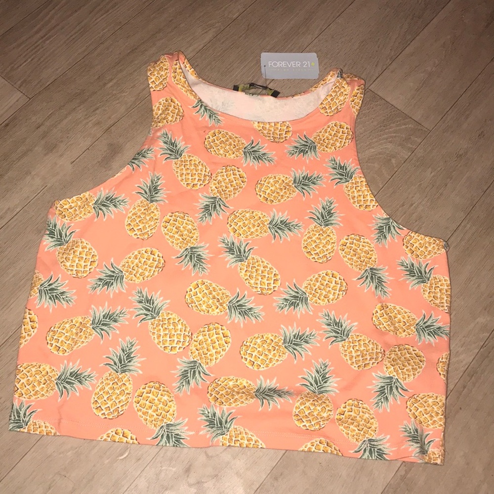 Pineapple crop top
